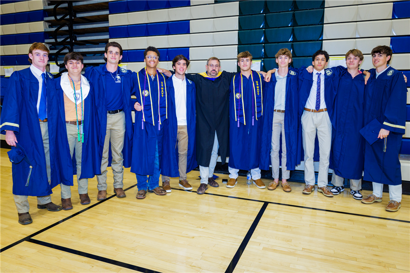 Students celebrate graduating